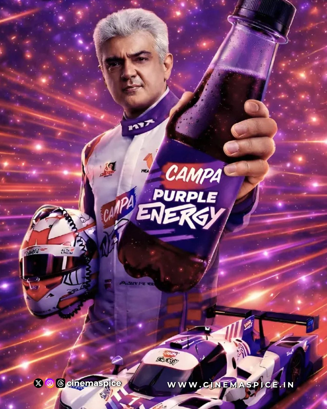 The Legend Returns to the Track: Ajith Kumar Racing and Campa Energy ...